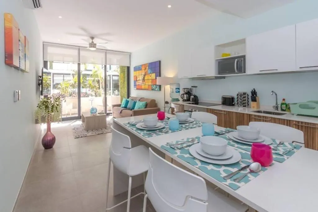 Colourful & Central 1 Bedroom In Плая-дель-Кармен